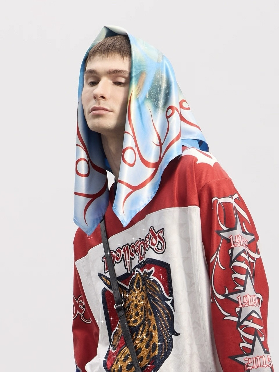 Chaos 【DEGAGE】スクウェアロフスカーフ DND4DES】The Virgin'S Thorn-Crowned Headscarf /【ディーエヌディー