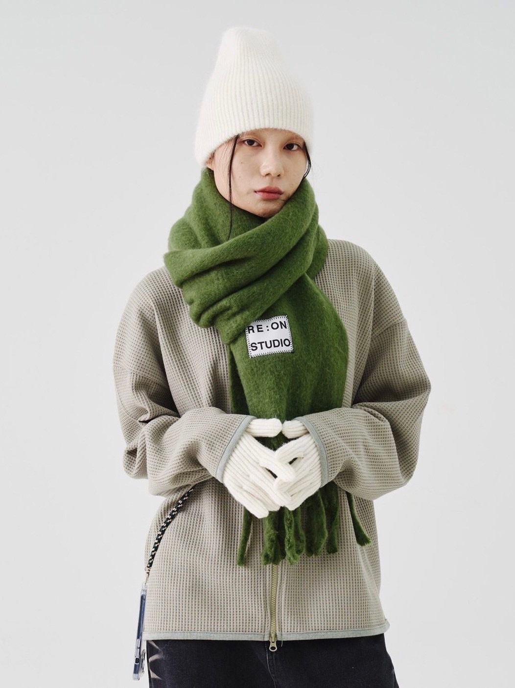 Fratelli Talli フリンジニットマフラー[UR47-2DW006]｜URBAN