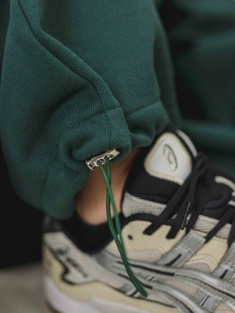 【Chikashitsu + ORIGINAL】loose logo sweat pants (3color)