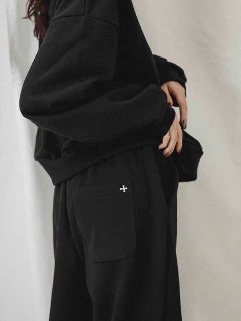 【Chikashitsu + ORIGINAL】loose logo sweat pants (3color)