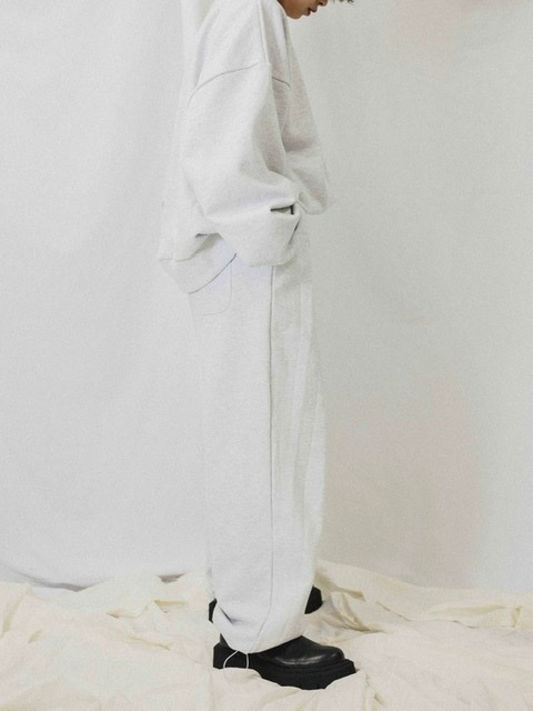 【Chikashitsu + ORIGINAL】loose logo sweat pants (3color)