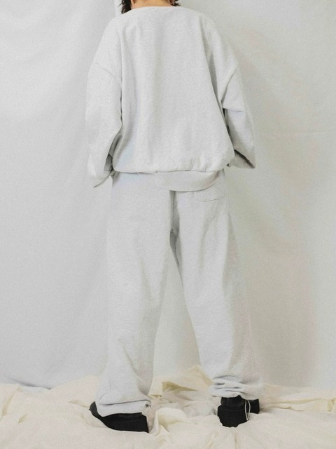 【Chikashitsu + ORIGINAL】loose logo sweat pants (3color)