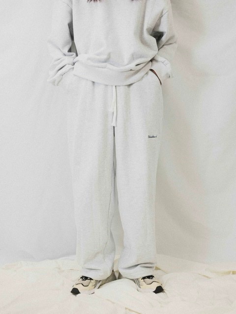 【Chikashitsu + ORIGINAL】loose logo sweat pants (3color)