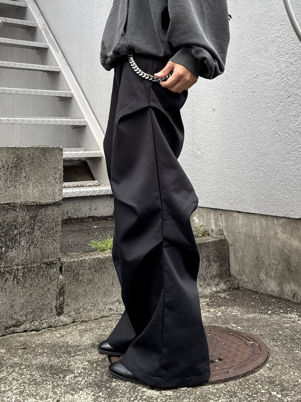 受注制【RENOL】tuck slacks | OUR BRAND,RENOL | PRESSING WEB SHOP