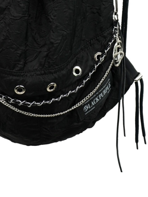 ●BLACKPURPLE● Raiden 2way keyring & bag chain / unisex BLACK PURPLE】Raiden 2way keyring & bag chain | OUR BRAND