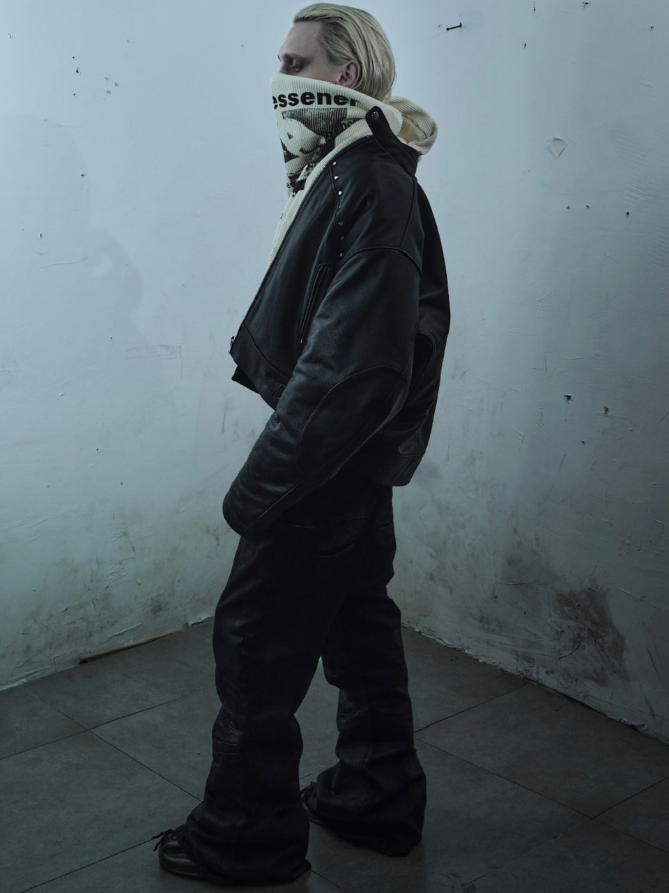 sunday off club コーティングデニム SUNDAY OFF CLUB】Waxed Black denim | OUR BRAND,SUNDAY OFF