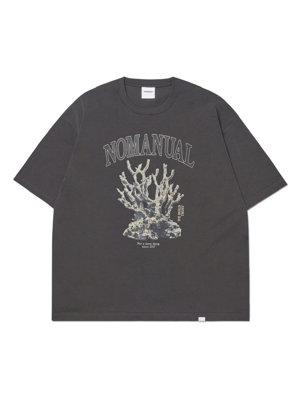 【NOMANUAL】METAL CORAL REEF T-SHIRT