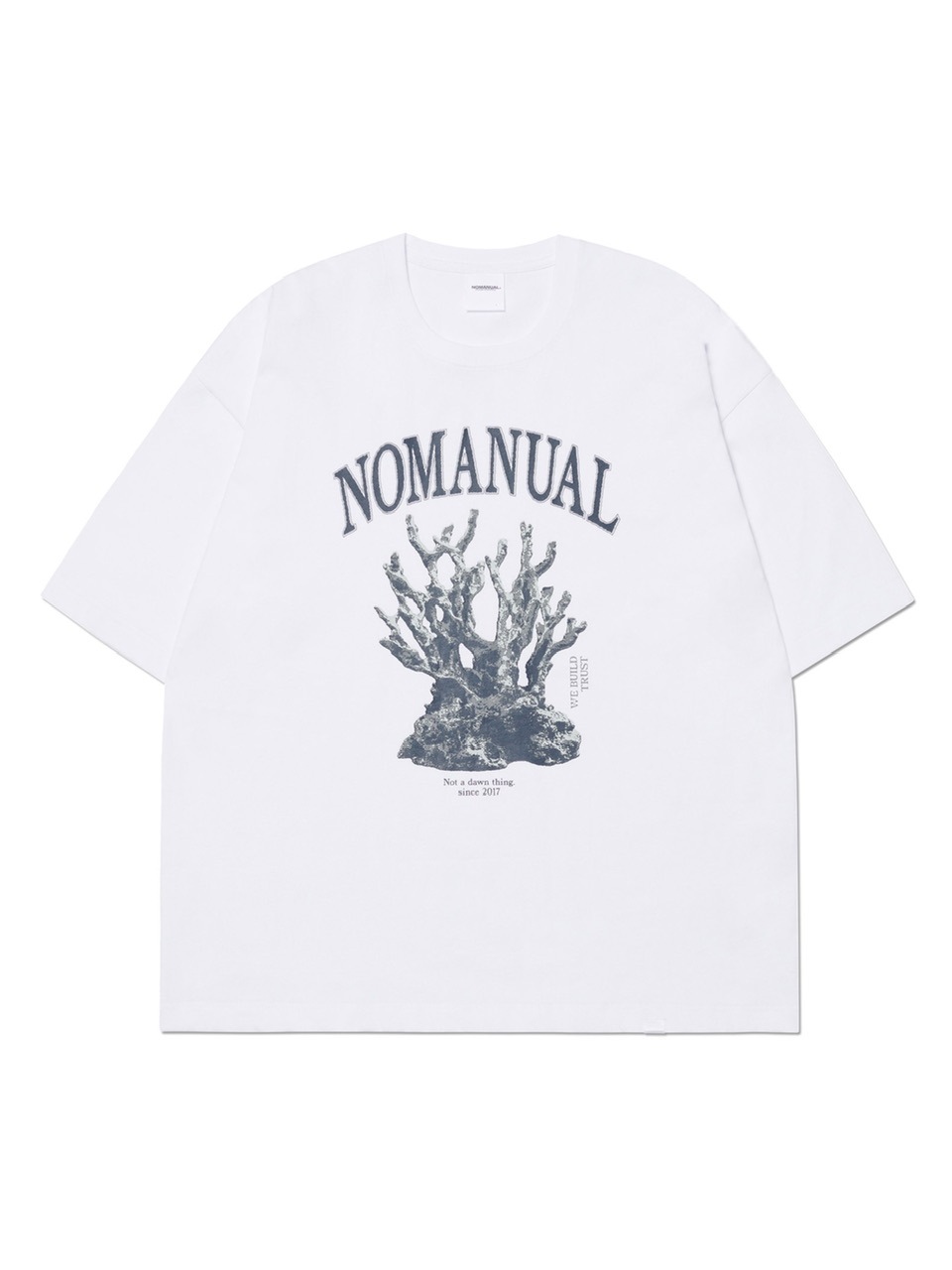 【NOMANUAL】METAL CORAL REEF T-SHIRT