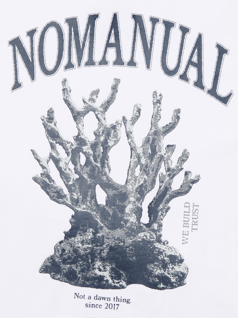 【NOMANUAL】METAL CORAL REEF T-SHIRT