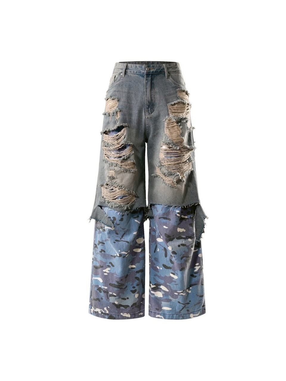 【The Boy Has No Patience】 デニム The Boy Has No Patience】LUMINOUS DAWN GRAFFITI JEANS / 【ザ