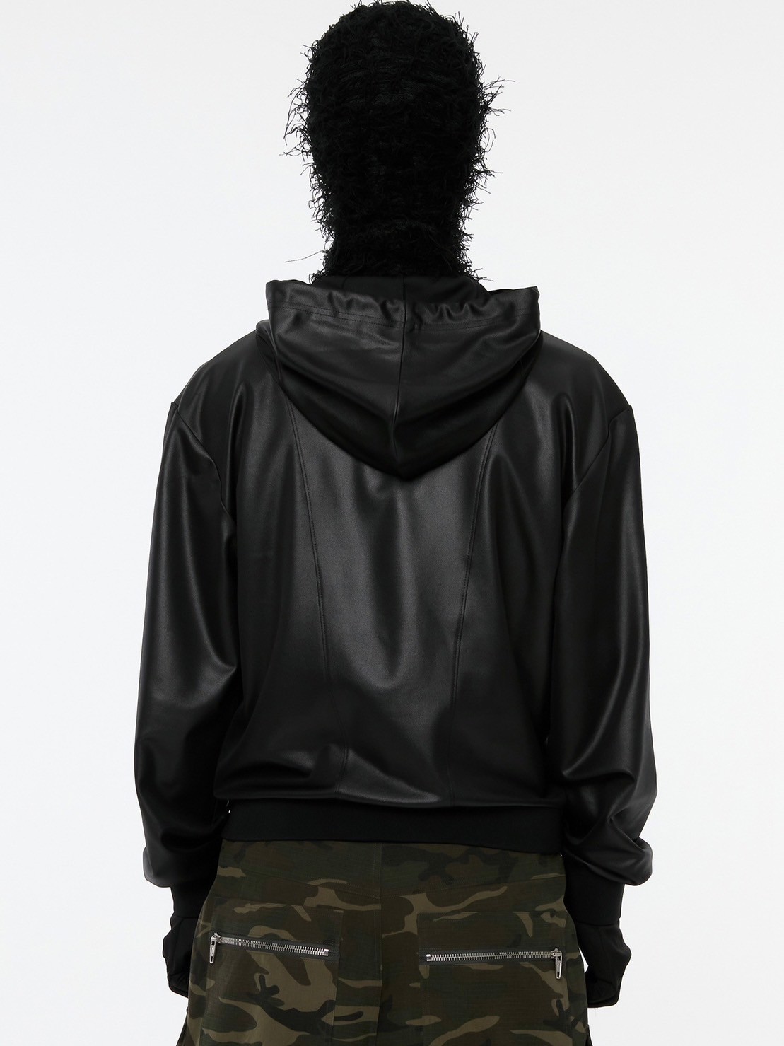 ★ANOTHERYOUTH★ 00423 Athleisure zip-up hoodie black 004-23 ANOTHERYOUTH】004-23 athleisure zip-up hoodie | OUR BRAND