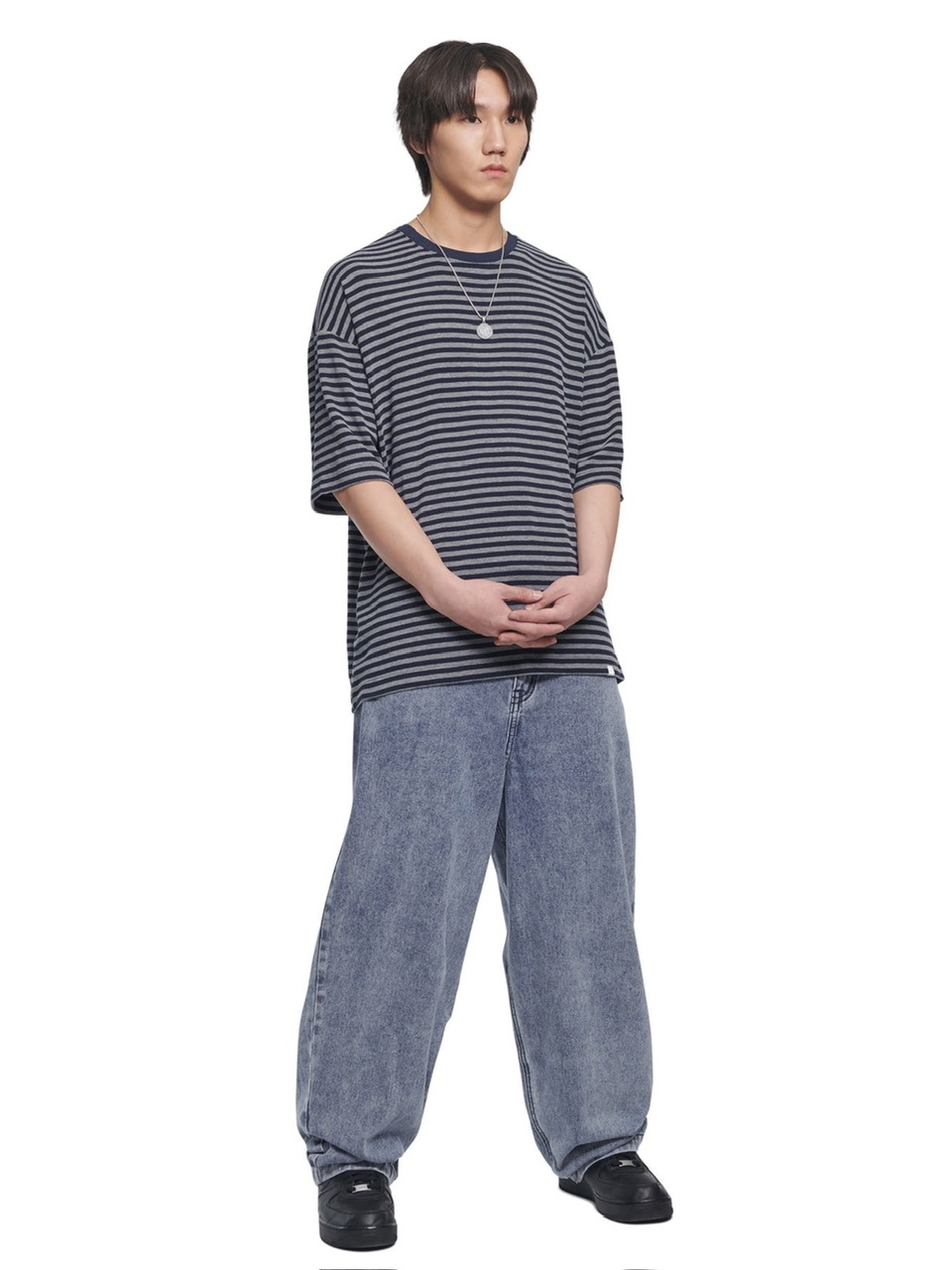 【NOMANUAL】NM BORDER T-SHIRT