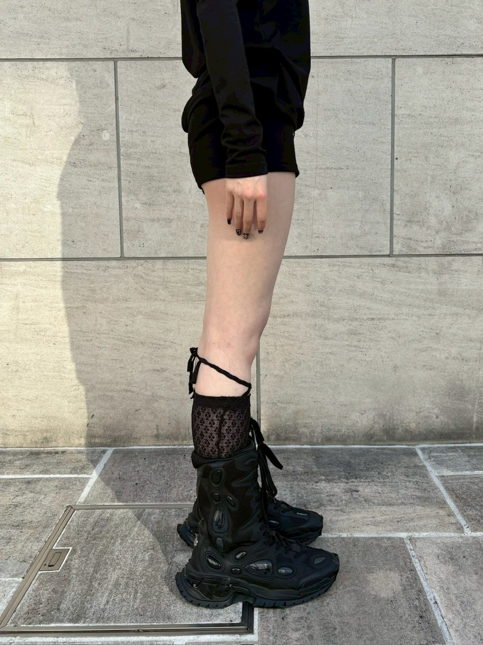 受注制【nmtc +】sweat mini shorts (2color)