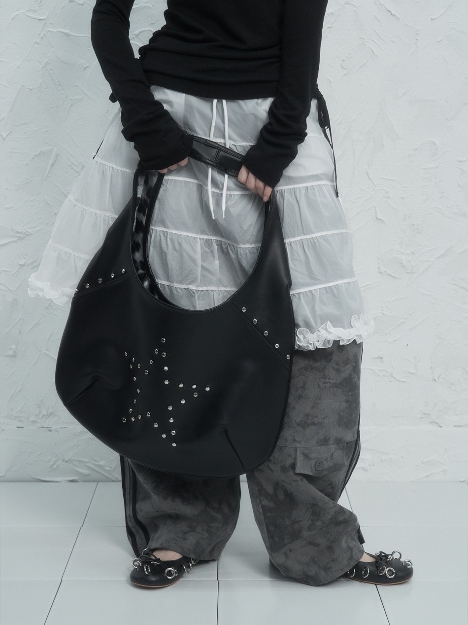 韓国商品/SETUP-EXE STAR HOBO BAG SETUP‐EXE】STAR HOBO BAG | OUR BRAND,SETUP-EXE | PRESSING