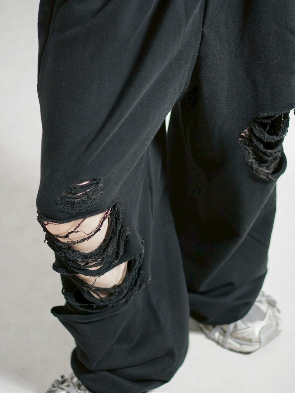 パンツ seriCheckjacquardTuckTrousers M's】EASY TUCK TROUSERS SEERSUCKER/イージータック トラウザー