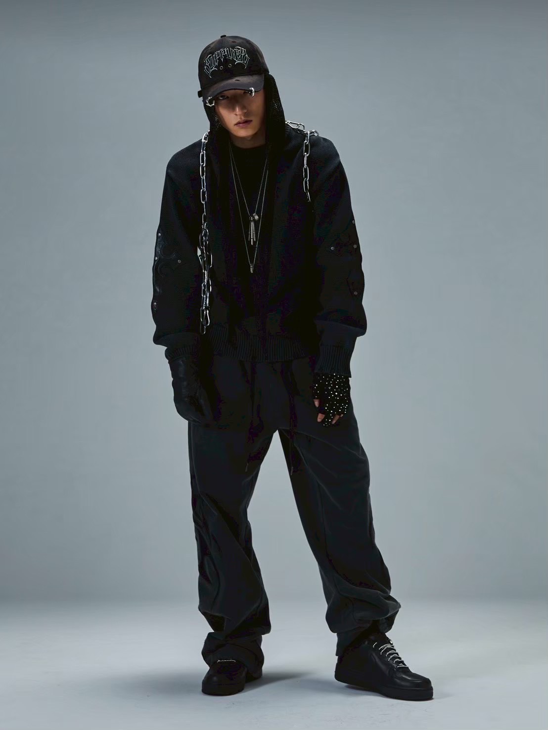 【SUPPLIER】TRIBAL SIDE STRIPE JOGGER PANTS / 【サプライヤー】サイドトライバルデザインジョガーパンツ