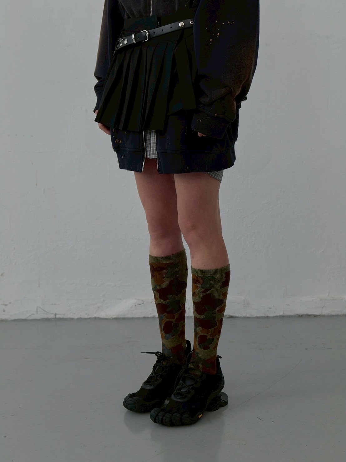 【LCDC】PLEATS DETAIL LAYERED SKIRT / 【エルシーディーシー・ティーエム】プレーツディティールレイヤードスカート