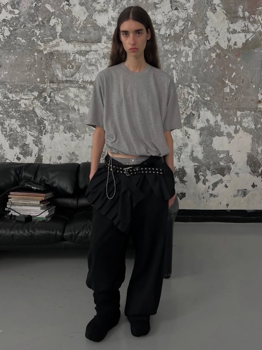 【LCDC】PLEATS DETAIL LAYERED SKIRT / 【エルシーディーシー・ティーエム】プレーツディティールレイヤードスカート