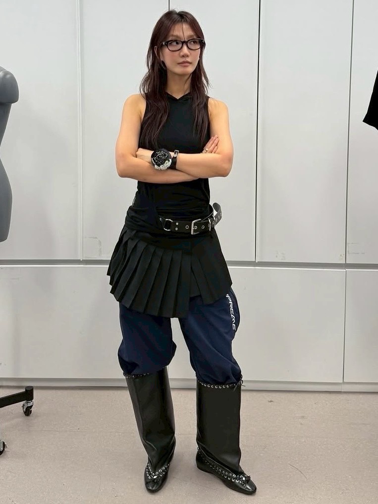 【LCDC】PLEATS DETAIL LAYERED SKIRT / 【エルシーディーシー・ティーエム】プレーツディティールレイヤードスカート