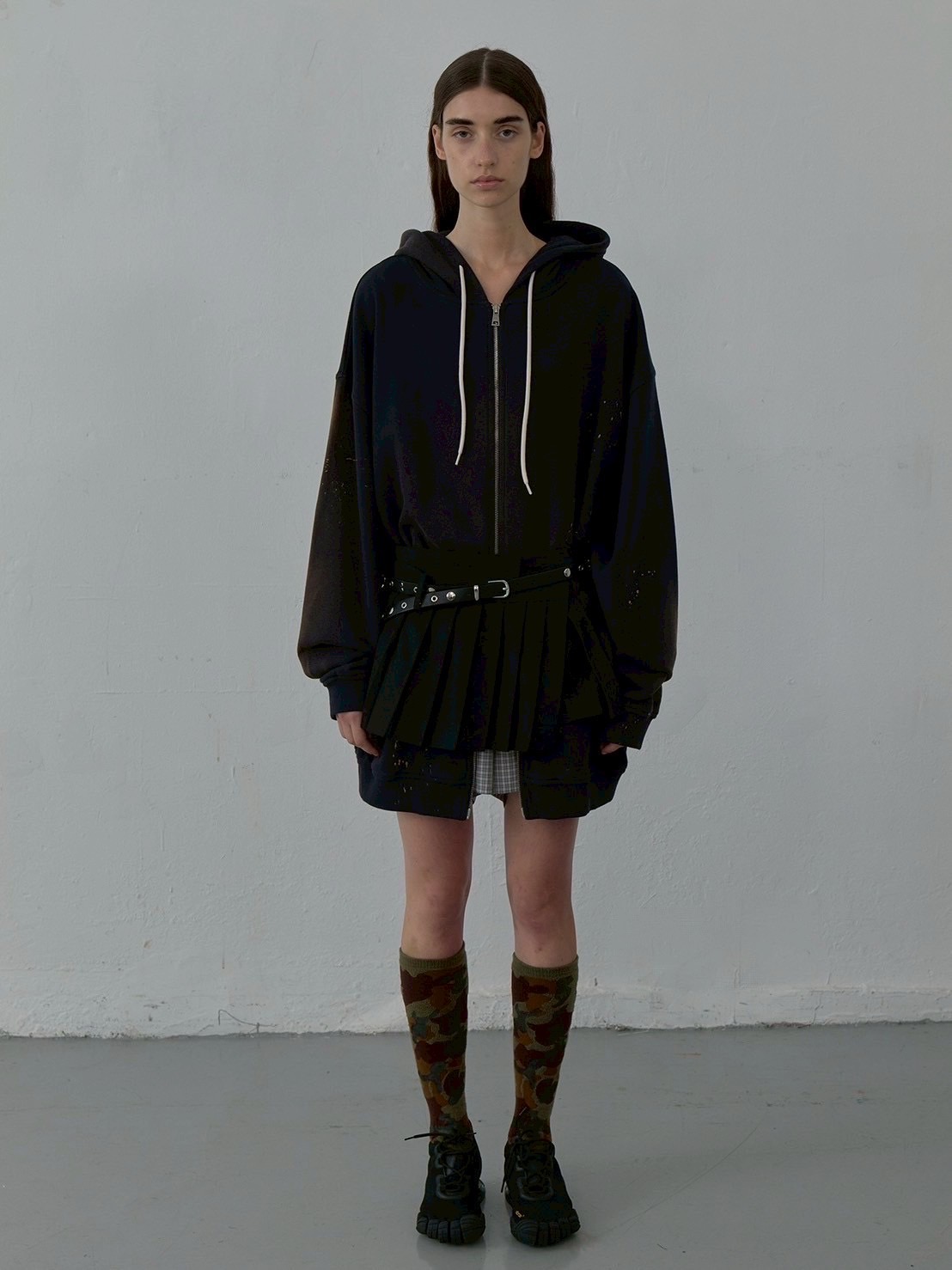 【LCDC】PLEATS DETAIL LAYERED SKIRT / 【エルシーディーシー・ティーエム】プレーツディティールレイヤードスカート