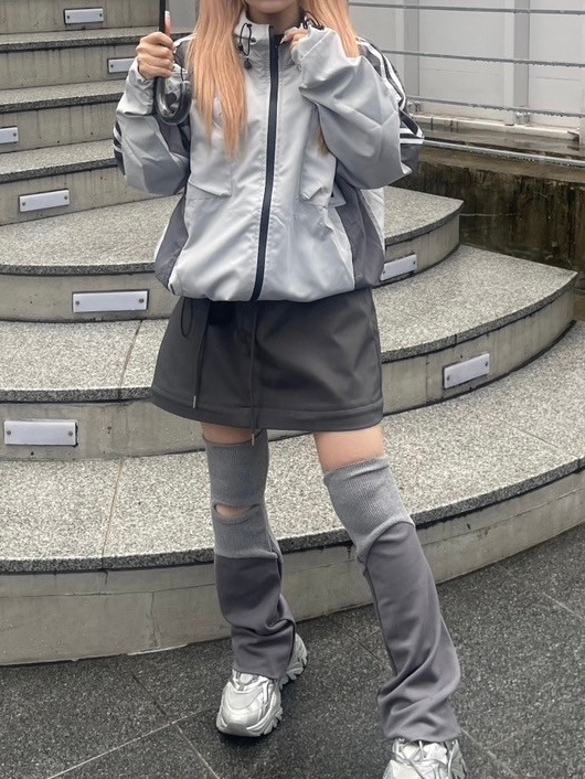【Still Lethardy】(韓国人気) BACK ZIP LEG WARMER ウォーマー S4bbc0ffb5dd74f3894665267c42cc