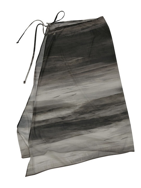 [FLARE UP]★24FW★韓国人気★Sheer Jovian Wrap Skirt FLAREUP】Sheer Jovian Wrap Skirt | OUR BRAND,FLAREUP