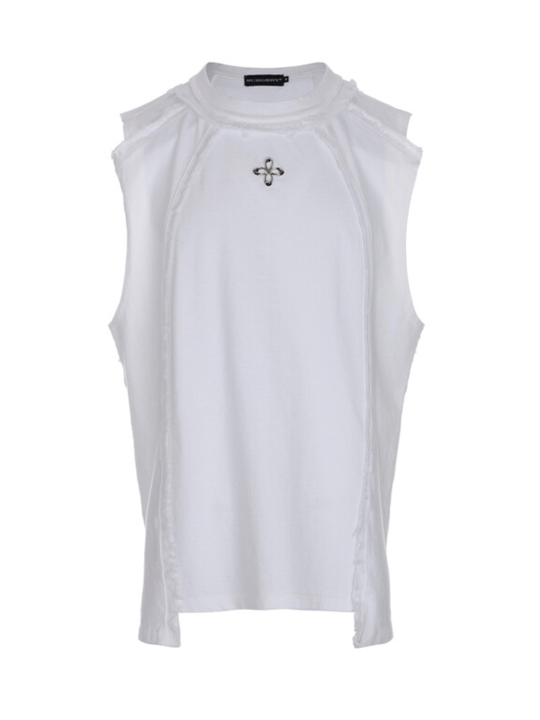 タンクトップ SURGERY dekki clover logo sleeveless 5FT1971 6/16再入荷【SURGERY】dekki clover logo sleeveless / 【サー