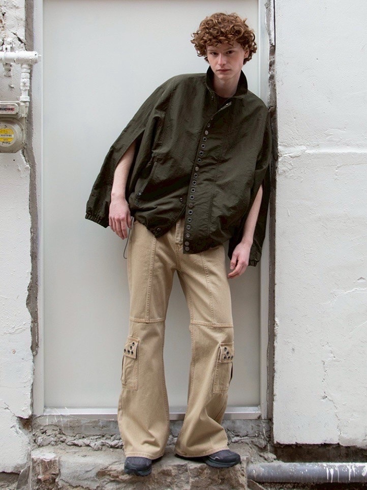 【ESC STUDIO】25SS★ eyelet wind breaker jacket ESC STUDIO】eyelet wind breaker jacket | OUR BRAND,ESC
