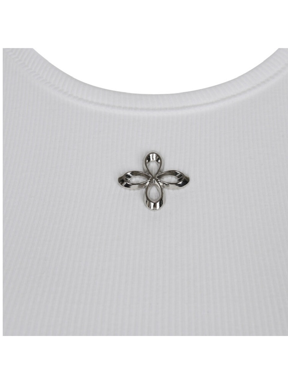 surgery 25SS クローバーロゴ ノースリーブ 6/16再入荷【SURGERY】metal clover logo sleeveless / 【サー