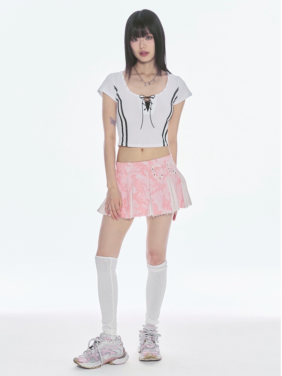 【大人気完売品！】Classic Cherry Tee CHERRYQUIRI】twin lace metalic tee | OUR BRAND,CHERRYQUIRI