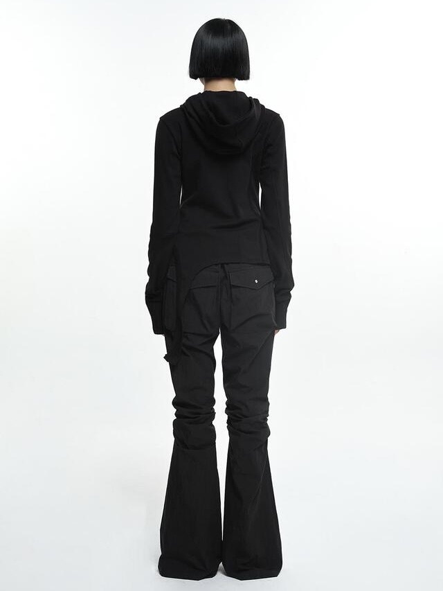 NACHE】EXPOSURE ZIP DETAIL PANTS (UNISEX) | OUR BRAND,NACHE