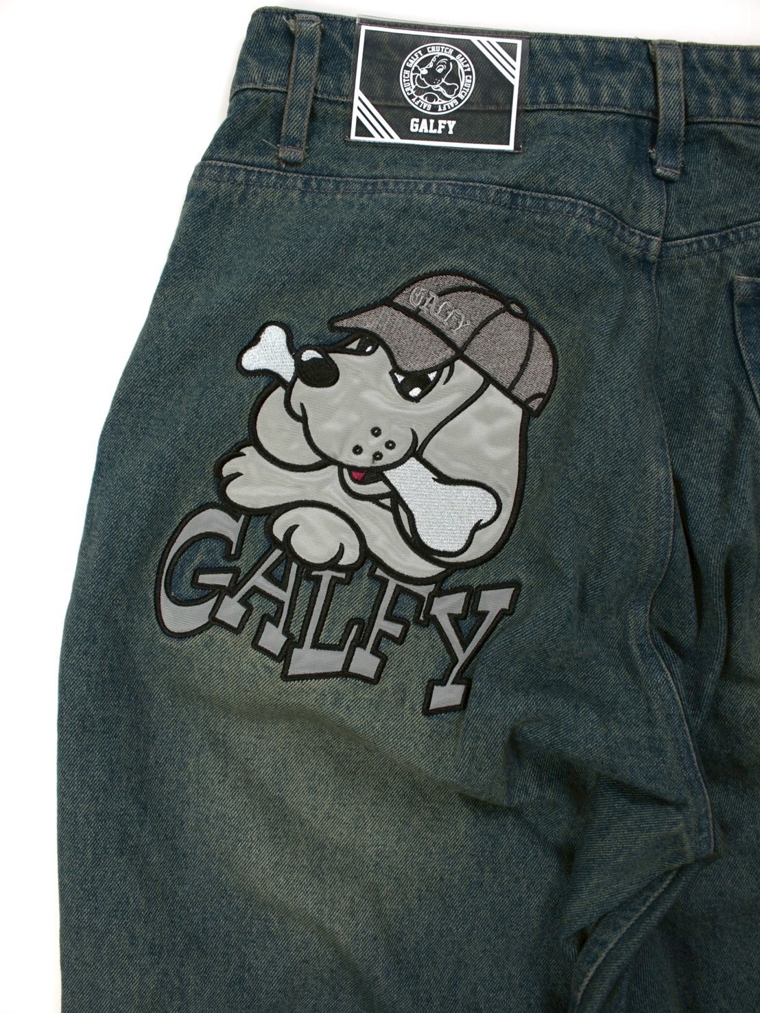 【GALFY】ジャラジャラギャル男デニム