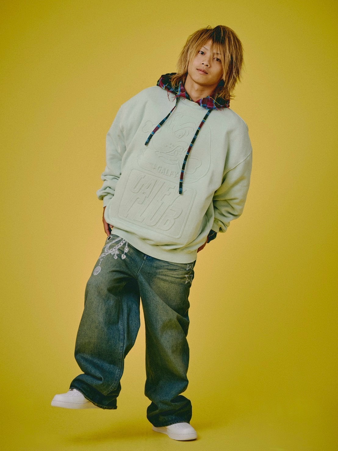 【GALFY】ジャラジャラギャル男デニム