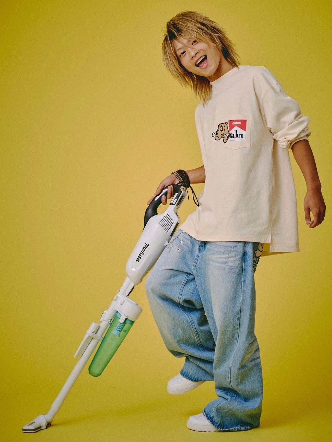 【GALFY】ジャラジャラギャル男デニム