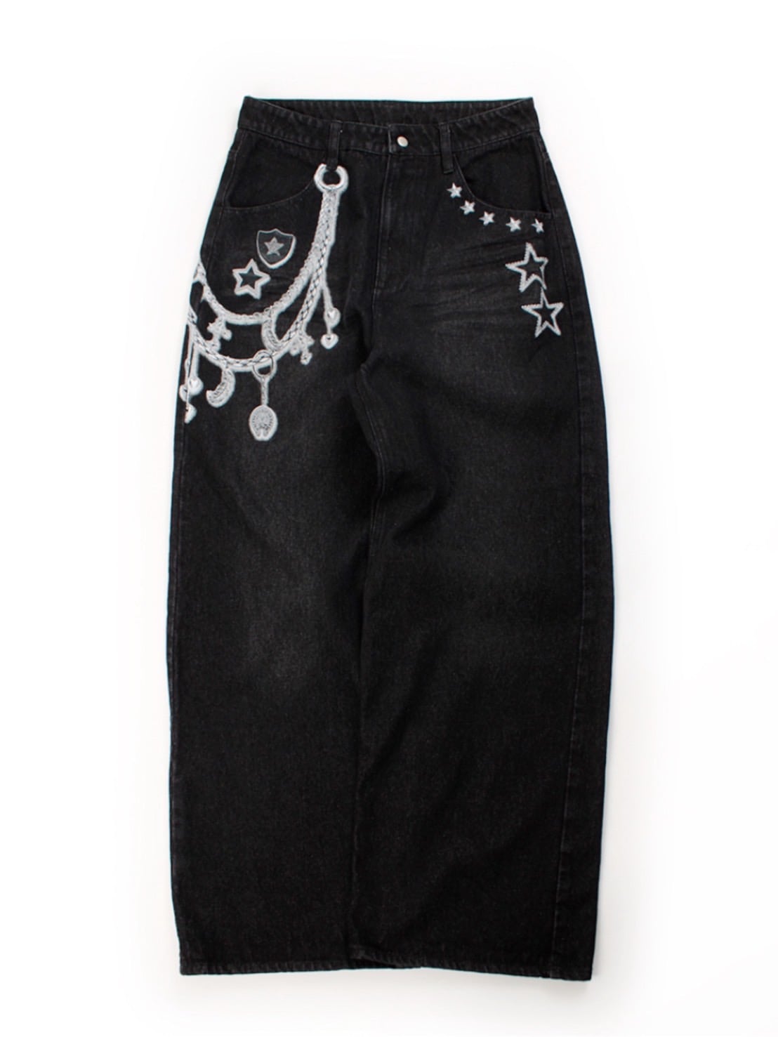 【GALFY】ジャラジャラギャル男デニム