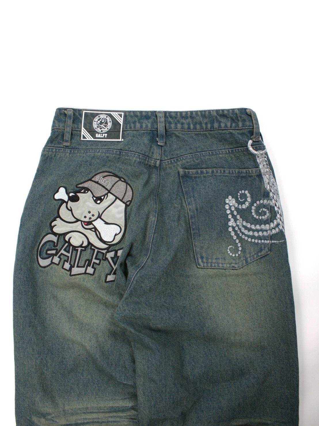 【GALFY】ジャラジャラギャル男デニム