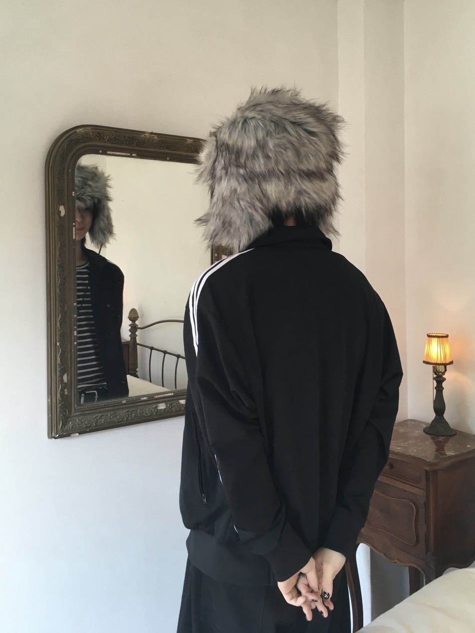 受注制【youll】giant fur flight cap (2color)