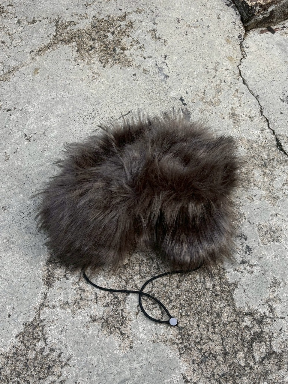 受注制【youll】giant fur flight cap (2color)