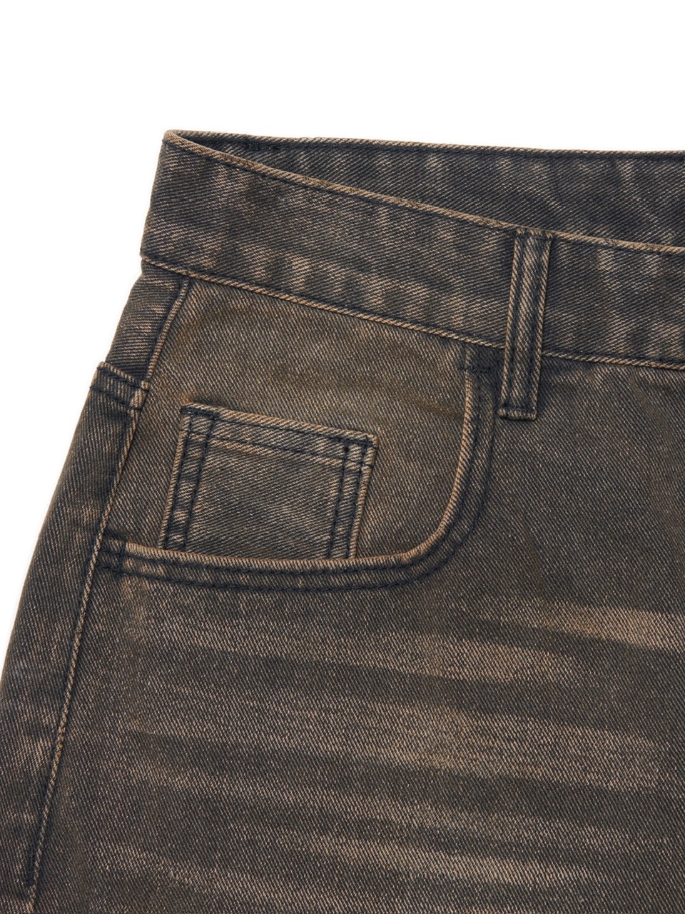 NOMANUAL】B.C.L DENIM PANTS / 【ノーマニュアル】ワイドデニム