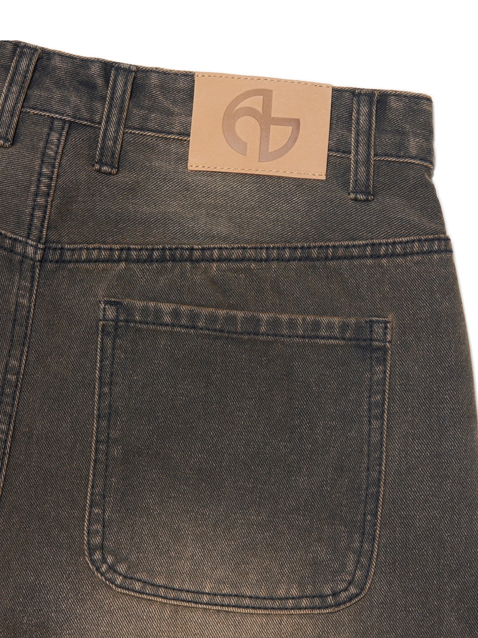 NOMANUAL】B.C.L DENIM PANTS / 【ノーマニュアル】ワイドデニム