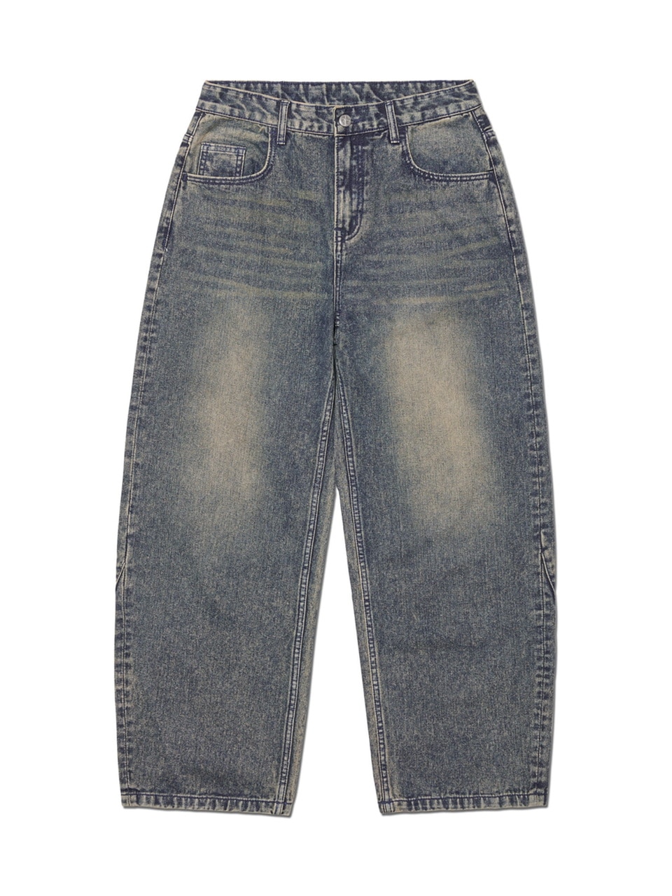 NOMANUAL】B.C.L DENIM PANTS / 【ノーマニュアル】ワイドデニム