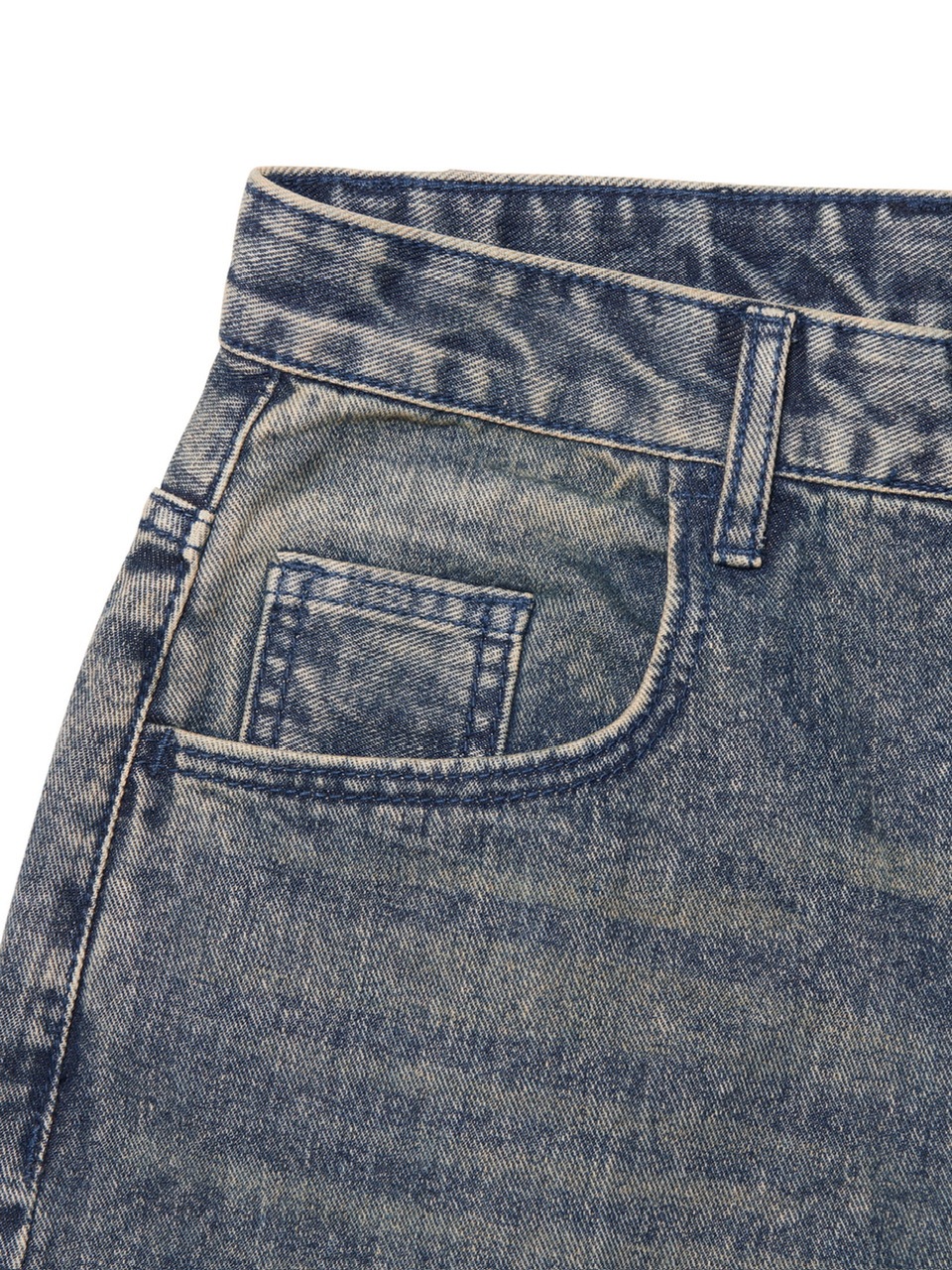 NOMANUAL】B.C.L DENIM PANTS / 【ノーマニュアル】ワイドデニム