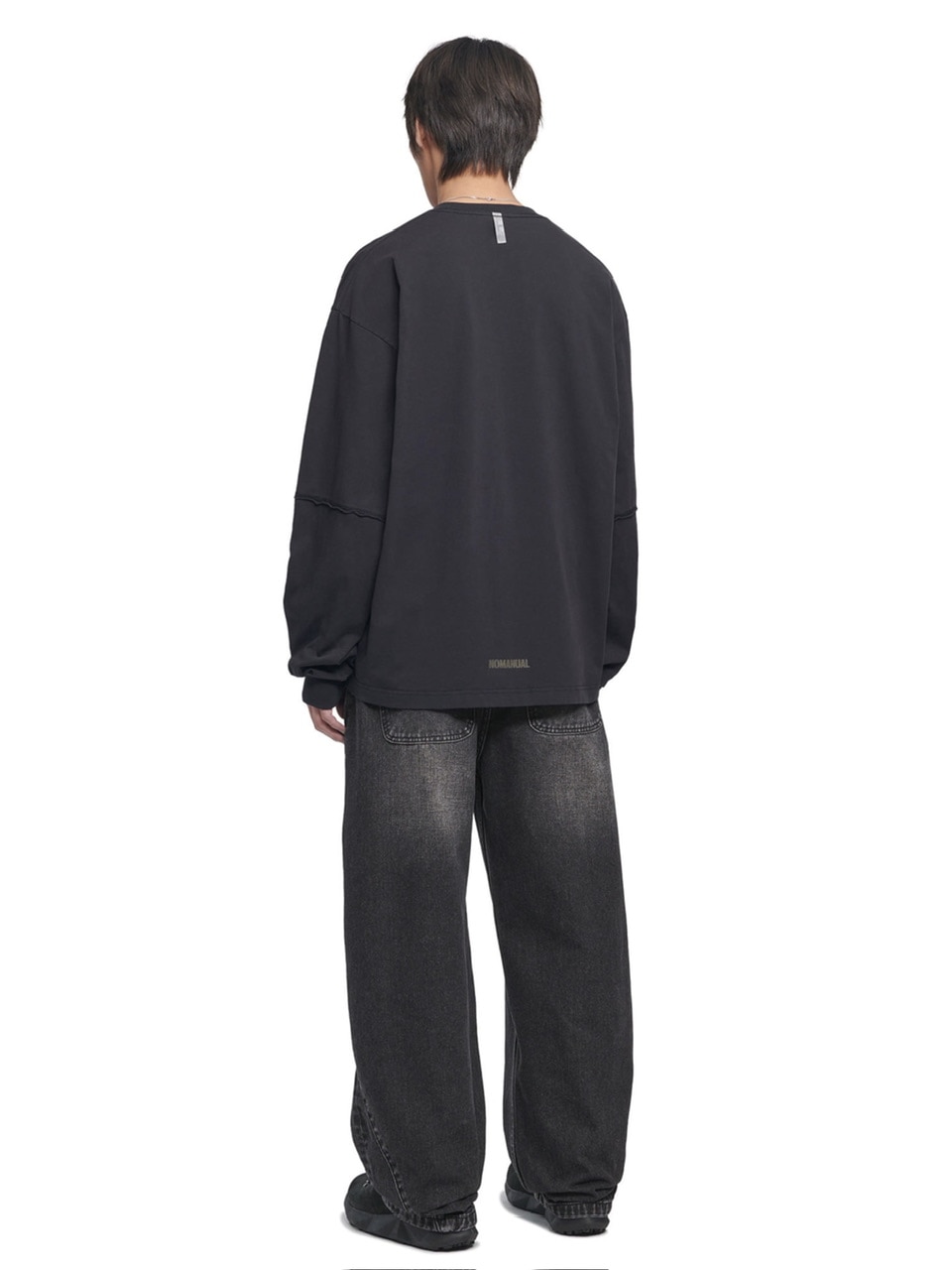 NOMANUAL】B.C.L DENIM PANTS / 【ノーマニュアル】ワイドデニム