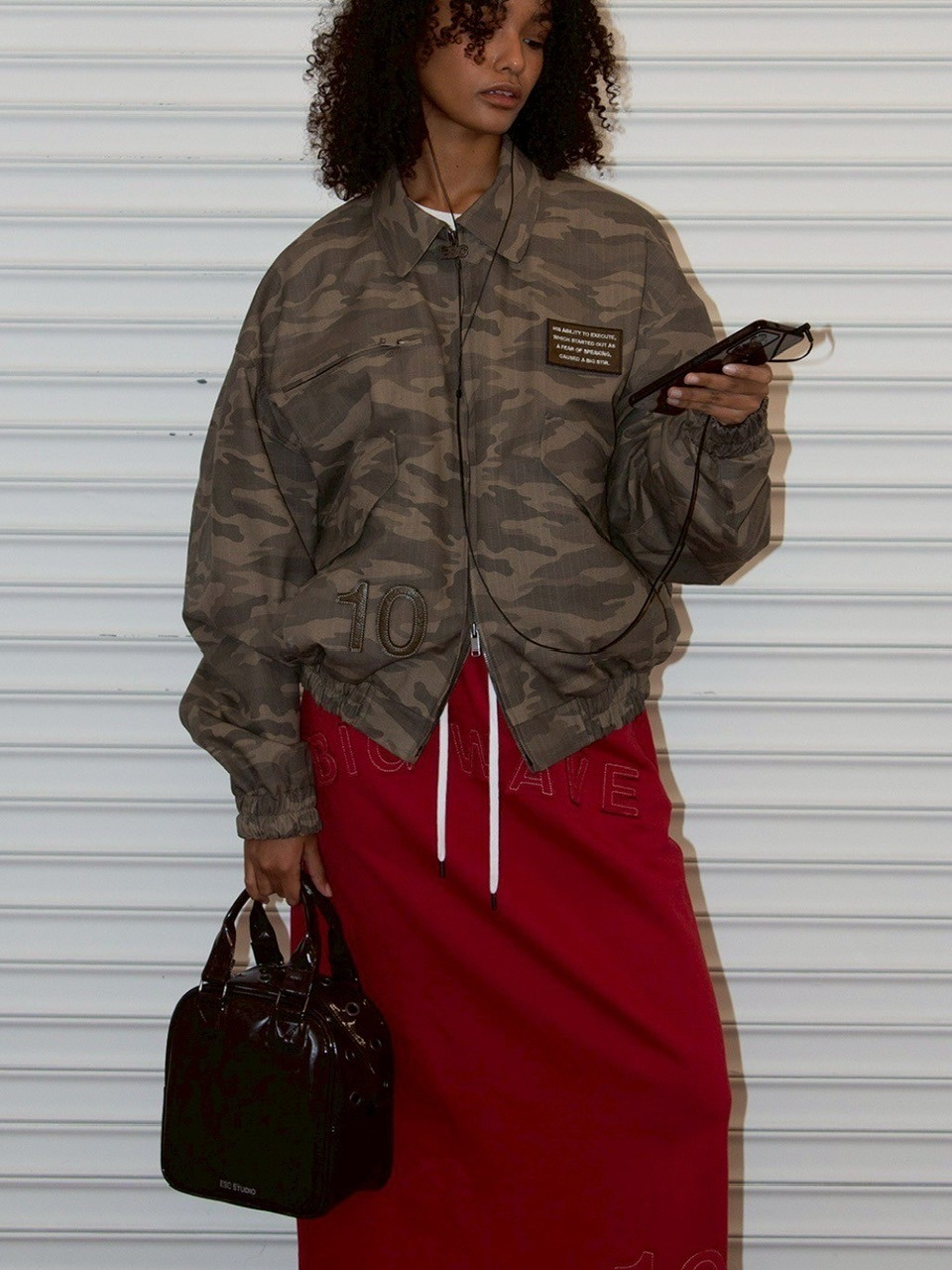 ESC STUDIO】big waves' blouson | OUR BRAND,ESC STUDIO
