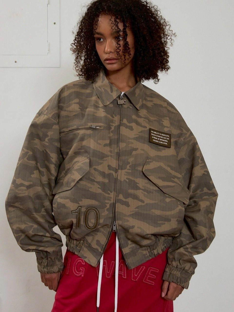 ● ESC STUDIO ● big waves blouson unisex ★25SS ESC STUDIO】big waves' blouson | OUR BRAND,ESC STUDIO