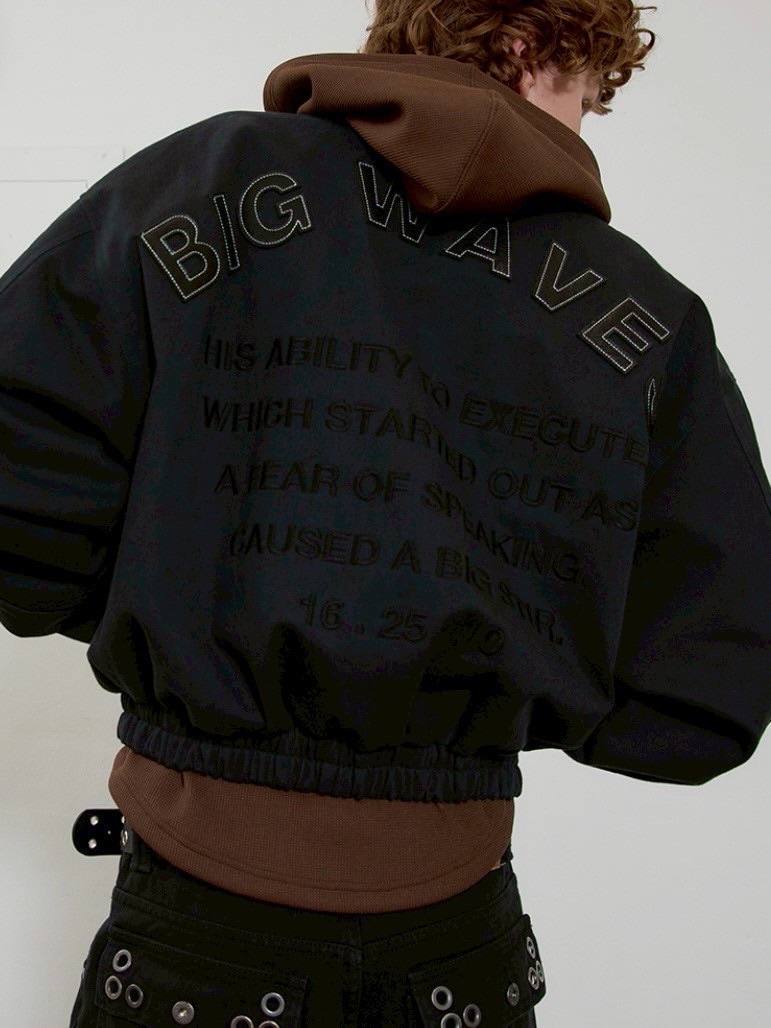 ● ESC STUDIO ● big waves blouson unisex ★25SS ESC STUDIO】big waves' blouson | OUR BRAND,ESC STUDIO