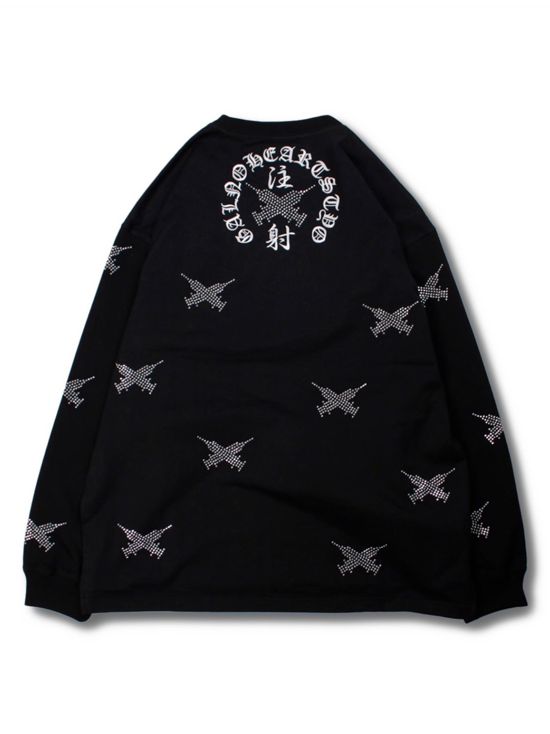 バードガルフィー ピカピカ注射器セットアップ ブラック 大型犬 XL GALFY】ピカピカ注射器ロンT | OUR BRAND,GALFY | PRESSING WEB SHOP