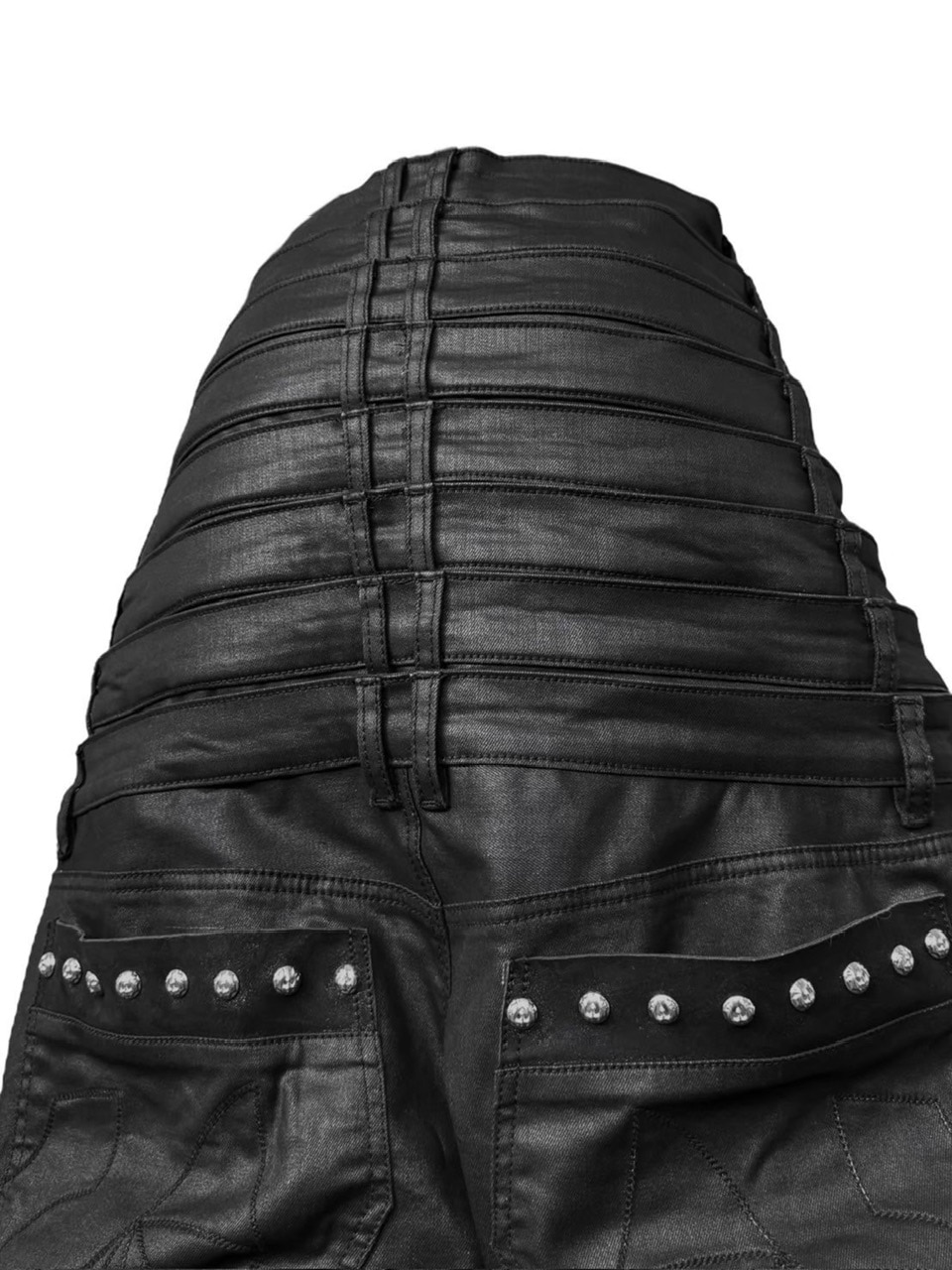 UNIZ】8 Backs J-Cut Pants / 【ユニズ】ダーティーライク