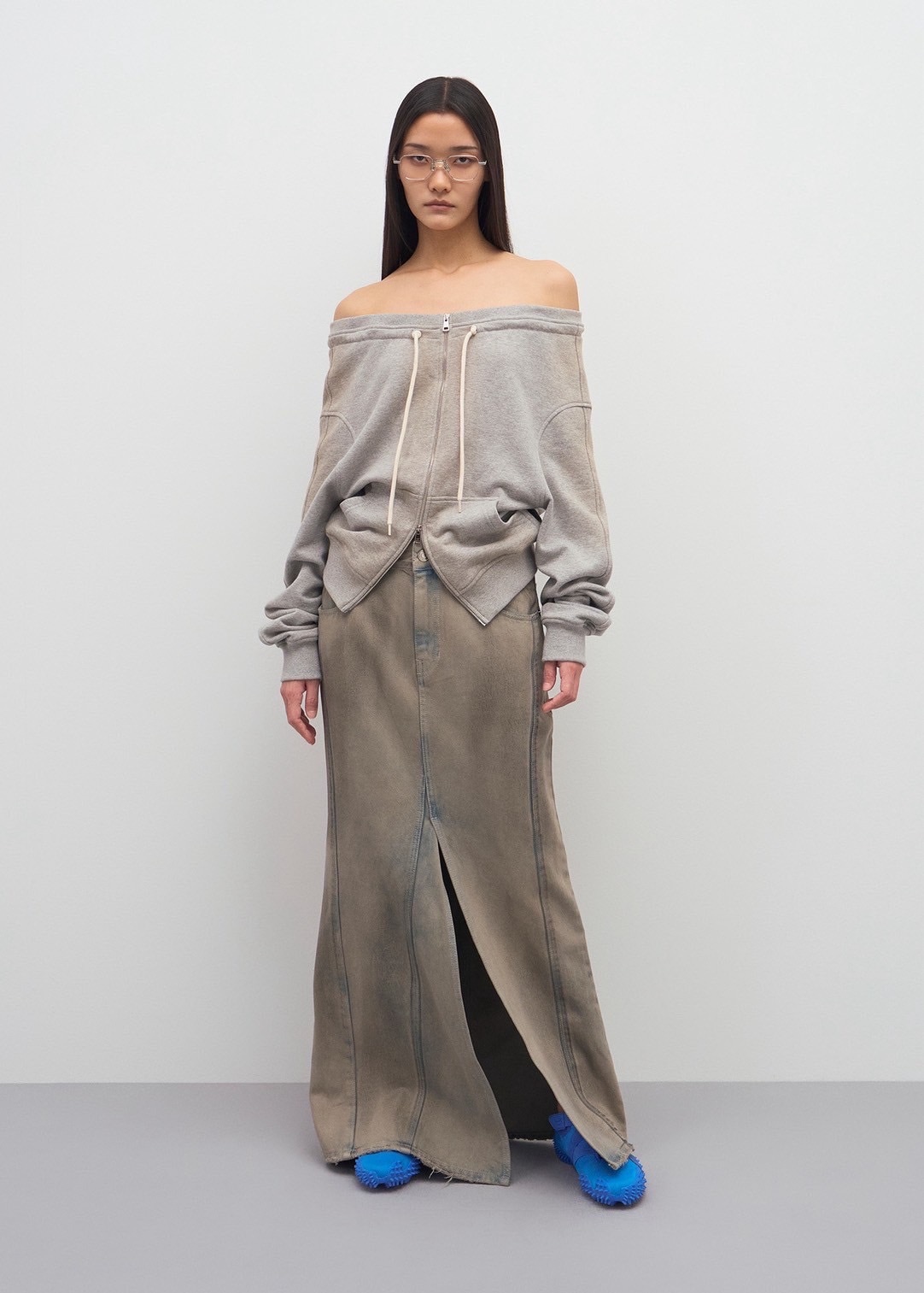 LCDC TM SPRAY WASHED ZIP-UP パーカー LCDC】SPRAY WASHED ZIP-UP / 【エルシーディーシー・ティーエム