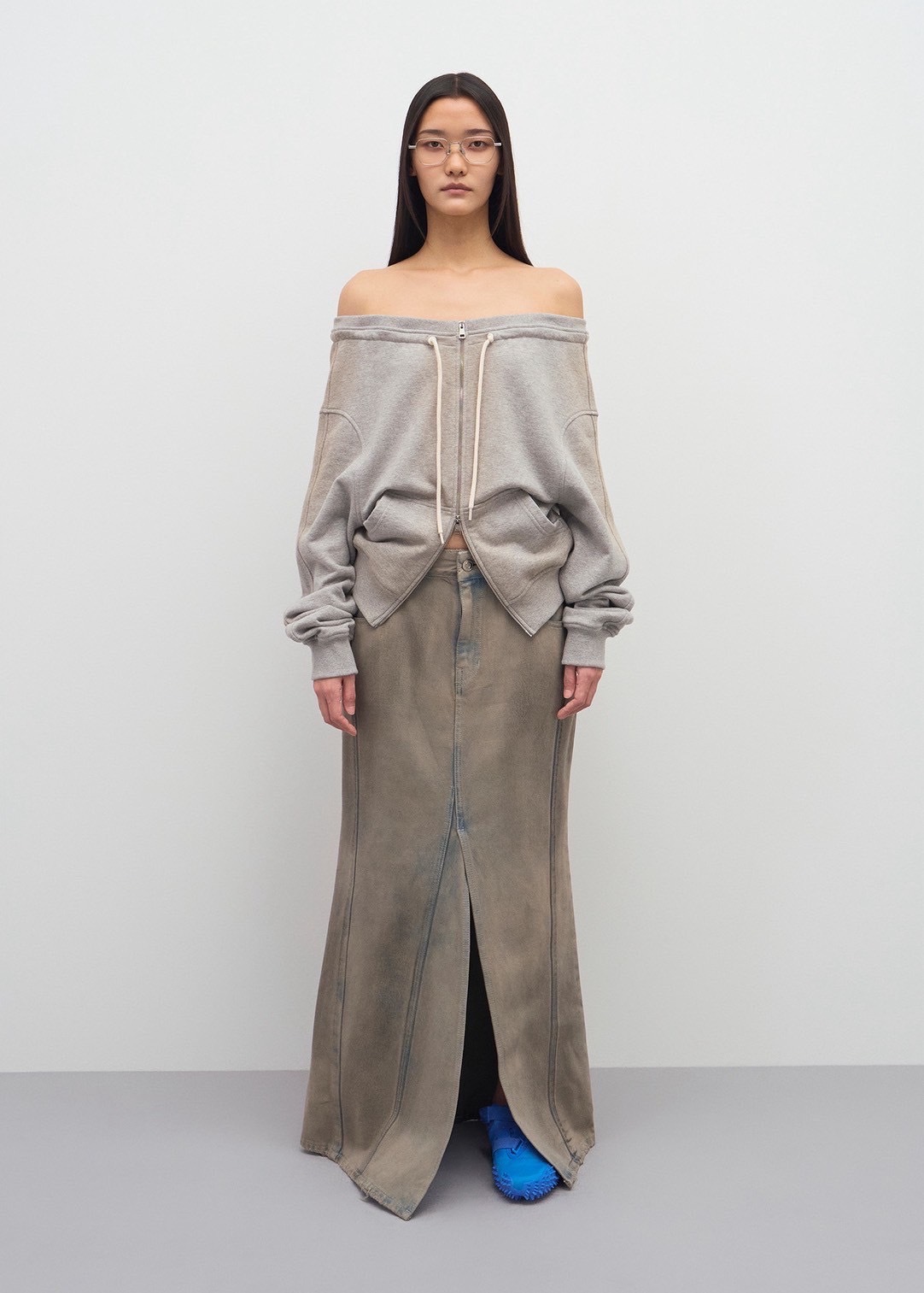 LCDC】SPRAY WASHED ZIP-UP / 【エルシーディーシー・ティーエム